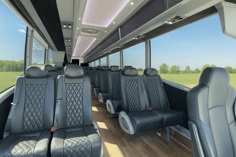 coach bus in Palm Desert