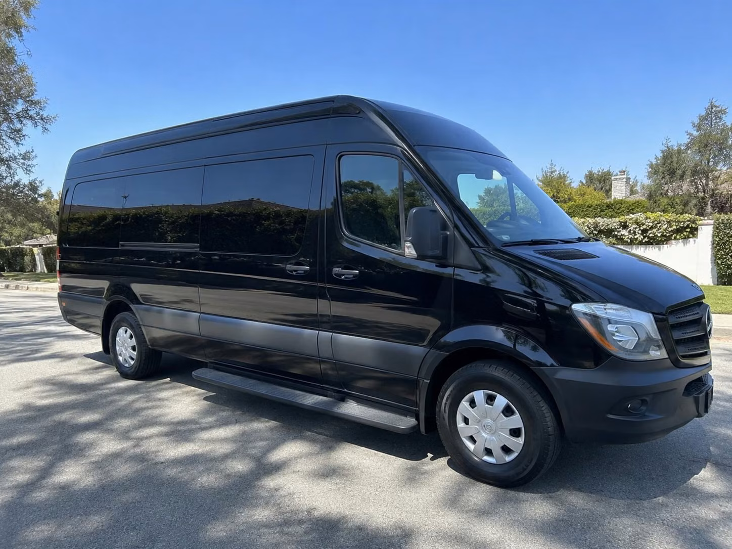palm desert sprinter van rental with driver